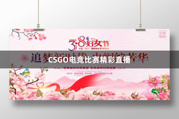 CSGO电竞比赛精彩直播