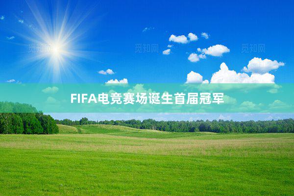 FIFA电竞赛场诞生首届冠军